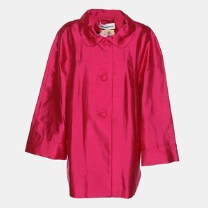 Anna Scholz Pink Satin Dupion T50 Jacket Xl